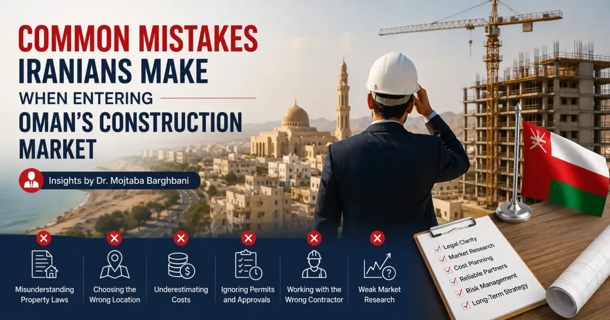 Common Mistakes Iranians Make When Entering Oman’s Construction Market